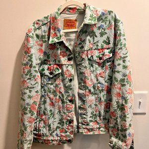 Supreme Levi's Roses Trucker Jacket